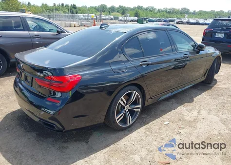 2016 BMW 750I from USA, damaged, VIN WBA7F0C51GGM20465